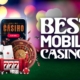 Best mobile casino graphic with cards and slots