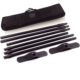 Black collapsible backdrop stand with carry bag