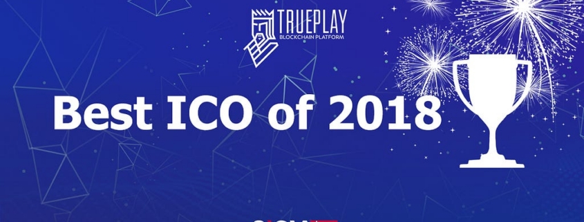 Best ICO of 2018 trophy banner