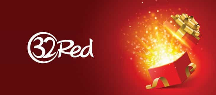 32Red logo and sparkling gift box