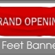 Red Grand Opening banner