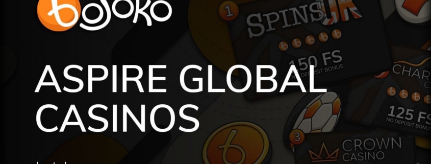 Bojoko banner promoting Aspire Global Casinos