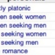 Dating site preference list: men/women options