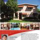 Real estate flyer featuring two-story house