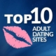 Top 10 adult dating sites graphic