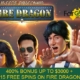 Fire Dragon slot game promotional banner