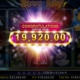 Slot machine screen showing €19,920.00 win
