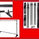 Adjustable photography backdrop support stand kit