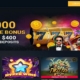 Casino website banner showing $2000 welcome bonus