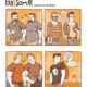 Four-panel comic: men flirting, one excluded