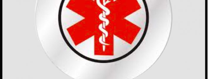 Red Star of Life medical circle logo