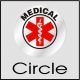 Red Star of Life medical circle logo