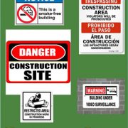 construction sign printing