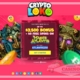 Crypto Loko casino bonus promo with colorful masks