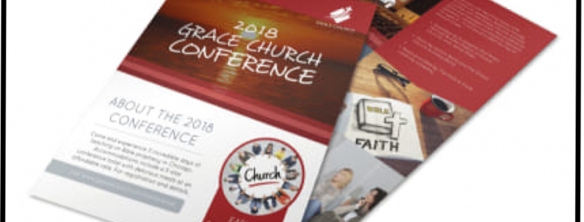 Grace Church Conference 2018 flyers