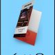 6x9 pocket folder mockup with theater image
