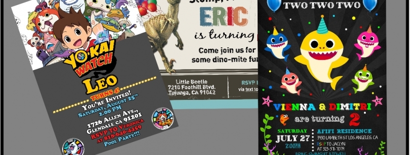 invitation card printing glendale