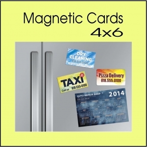 magnetic card printing service 4 x 6 - Glendale