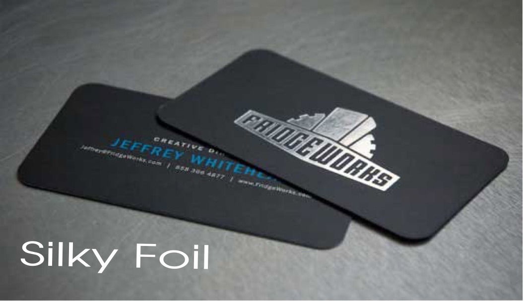 silky foil business card printing los angeles ca