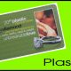 Plastic packaging card with diamond ring photo