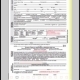 Two-part Georgia traffic citation form