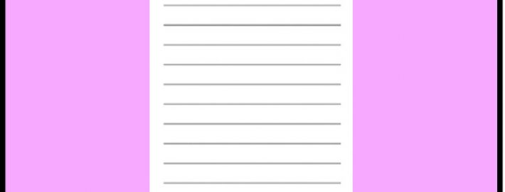 Barr Realty notepad with beach umbrella graphic
