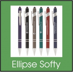 custom printed pens - ellipse softy -glendale