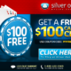 Silver Oak $100 free casino chip promotion