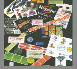 round sticker printing