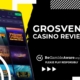 Grosvenor Casino review banner with slot games