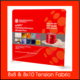 Red tension fabric trade show display