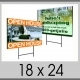 full color yard sign 18 x 24 | All Pro Print