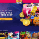 Crypto casino homepage with Bitcoin and slots