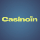 Casinoin logo on blue background