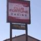 Club Fortune Casino sign with William Hill