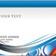 Blue wave letterhead with rainbow and palm trees