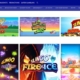 Online Slingo game thumbnails on casino website