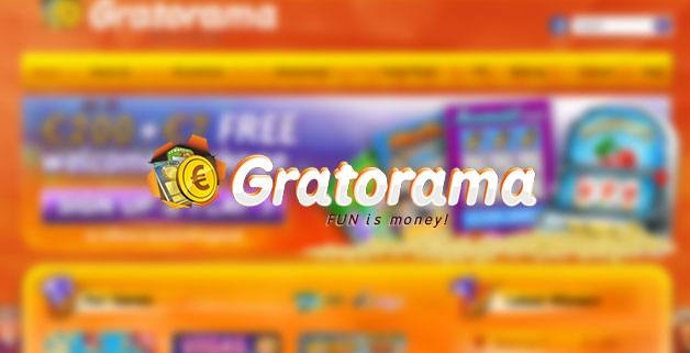 Gratorama online slots homepage logo