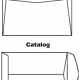 Diagrams of booklet and catalog envelopes