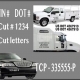 vinyl cut letters | car or truck