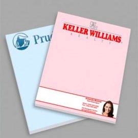 Keller Williams and Prudential notepads