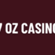 Planet 7 Oz Casino review banner with 777