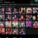 Grid of online casino live dealer thumbnails