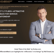 Well-dressed man in suit on dating site Well-dressed man in suit on dating site