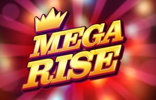 Mega Rise logo with crown and lights